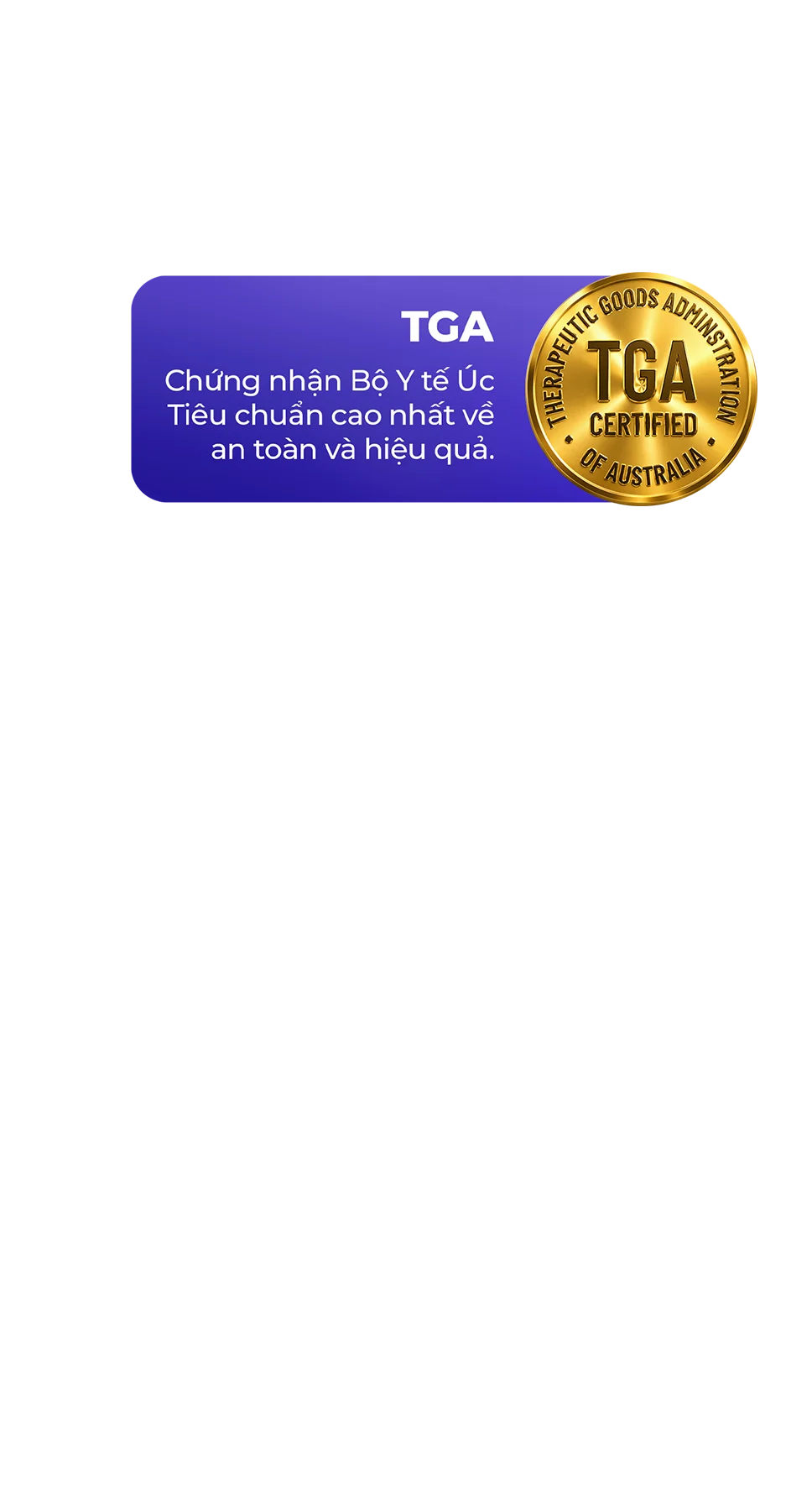 Chứng nhận TGA Úc